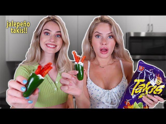 TESTING VIRAL TIKTOK FOODS w/ my sister!!!