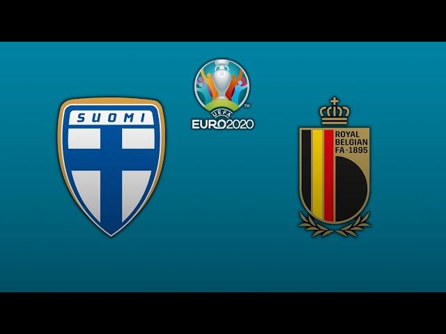 eFootball PES 2021 - UEFA Euro 2020 - Group B - Finland-Belgium