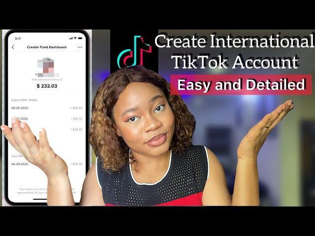 How to Create International TikTok Account in Nigeria / Africa