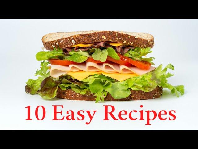 Easy, Healthy Tasty Recipes | 10 Easy Food Recipes  Quick & Delicious Meals for Everyone!