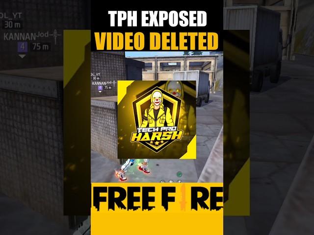 Techpro Harsh Exposed - Fake App Promotion  #freefire #shorts #viral #youtubeshorts