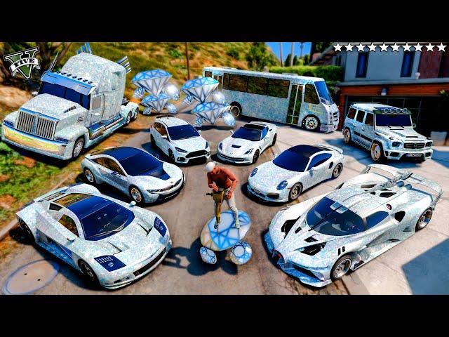 Franklin Steal Luxury DIAMOND Super Cars in GTA 5