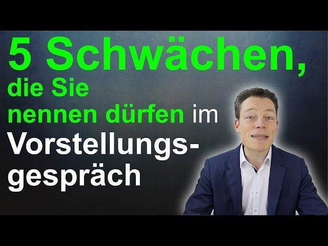 Vorstellungsgespräch: 5 Schwächen, die dich stärken (Stärken und Schwächen)