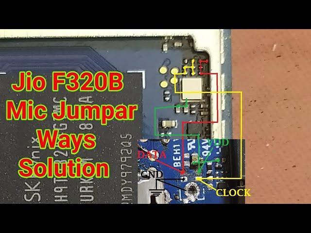 Jio F320B Mic Jumper Solutions 2023 || Jio F320B Mic 5 Pin Full Details || Jio F320B Mic Not Working