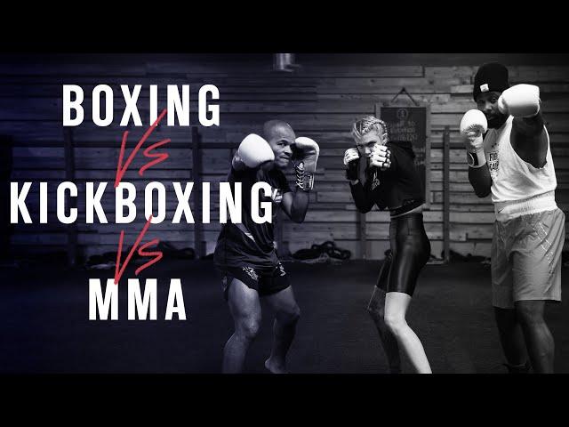 What is the main difference between Boxing, Kickboxing, & MMA? | FightCamp