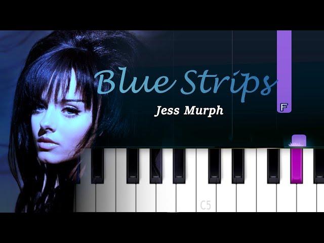 Jessie Murph - Blue Strips (Piano tutorial)