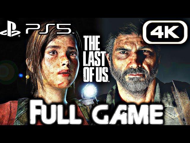 THE LAST OF US REMASTERED PS5 Gameplay Walkthrough FULL GAME (4K 60FPS) No Commentary