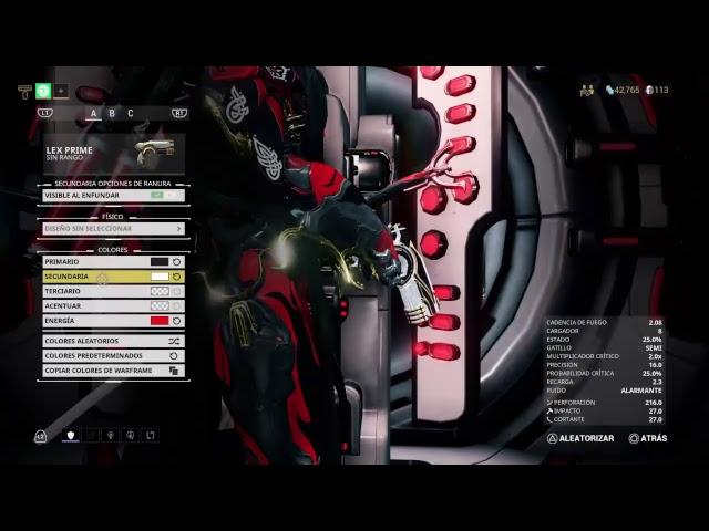 WARFRAME Lex PRIME