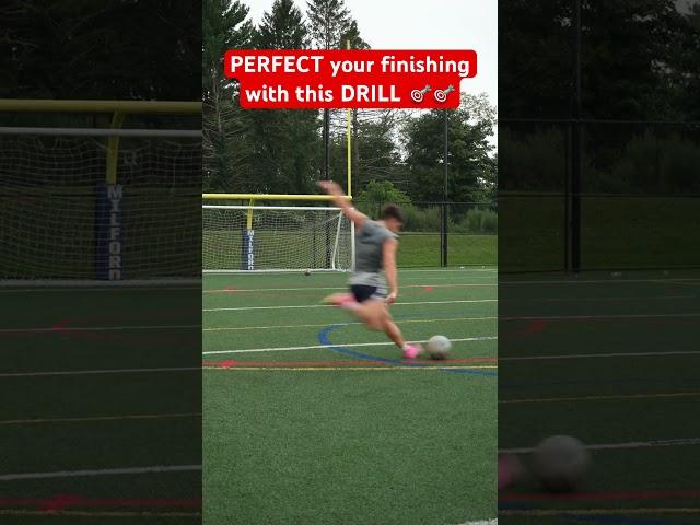 This drill helped make my WEAK foot look like my STRONG foot  #soccer #football