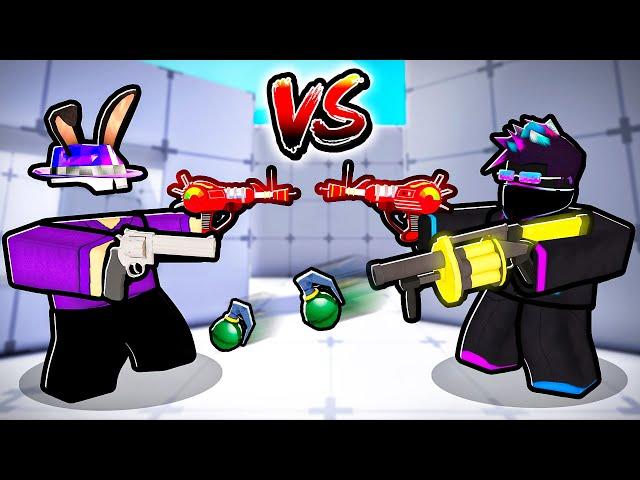 I 1v1ed THE OWNER with DOUBLE WEAPONS in Roblox Rivals!