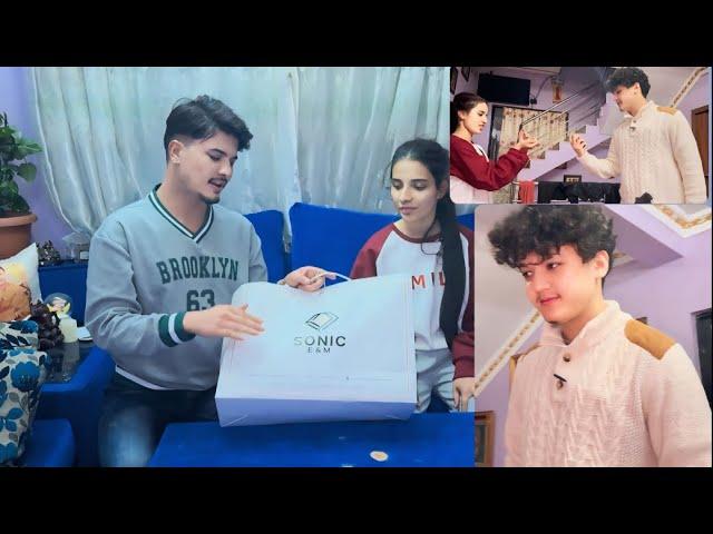 Thank you so much for this beautiful gifts   #avishekkhadka #aayushsinghthakuri #vlog #love