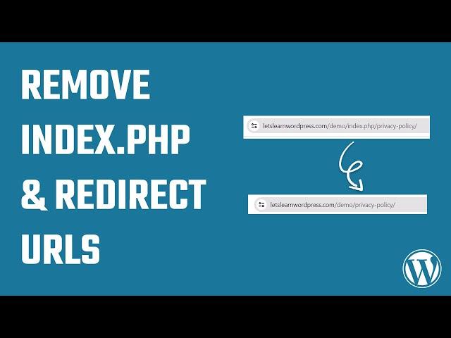 Remove index.php and redirect old URLs to the correct pages without using htaccess