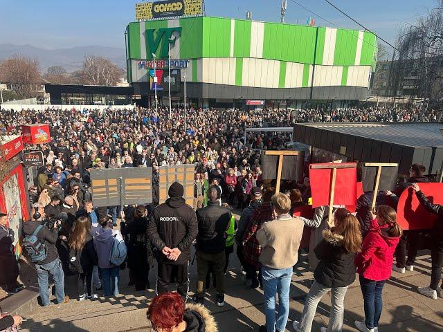 ZENICA USTAJE - Protestna šetnja 9 2 2025