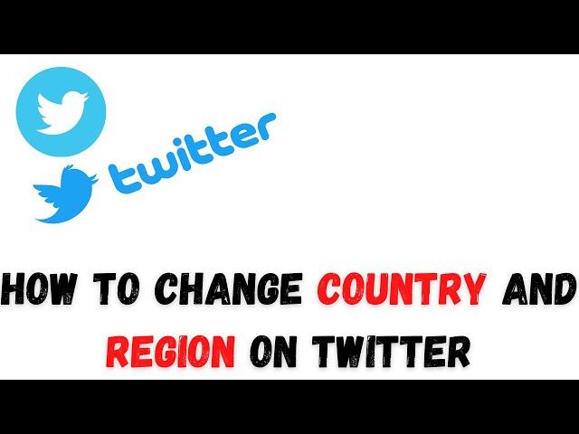 How to Change Twitter Country & Region on PC | Change Trends location in Twitter TeamSS