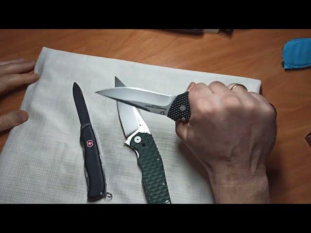 Ножи Victorinox, Tasknives Spitfire, CRKT. Обзор и опыт использования.