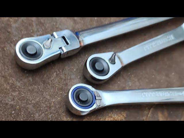 Pittsburgh 2nd Gen Slim Head Double End Ratchets Reviewed...