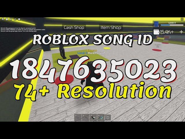 74+ Resolution Roblox Song IDs/Codes