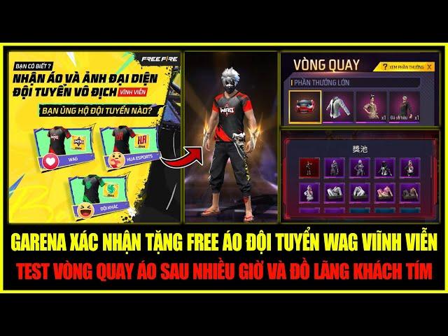 Garena Xác Nhận Tặng FREE Áo WAG Vĩnh Viễn, Test Sự Kiện Săn Trang Phục Lãng Khách Tím | Free Fire