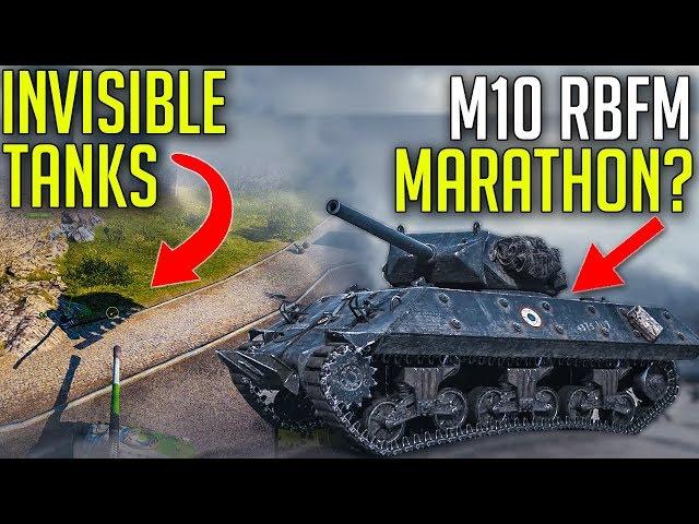 New Free Premium? • Invisible Tanks Bug ► World of Tanks M10 RBFM Marathon