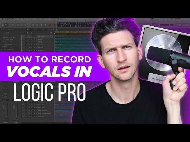 How To Record Vocals In Logic Pro