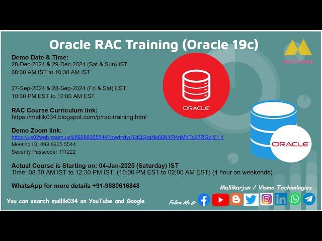 Day_1_Demo_Session | RAC Course | RAC Architecture & RAC Interview Questions