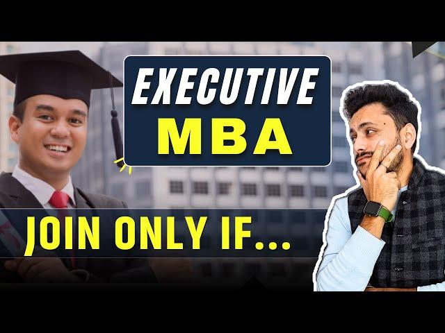 All about Executive MBA || MBA For Working Professionals || Executive MBA Course -Complete Details