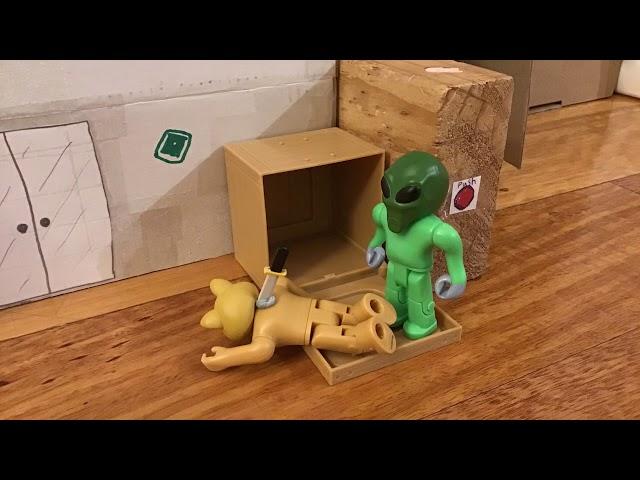 Roblox toys Murder mystery/jail break part 2 stop motion