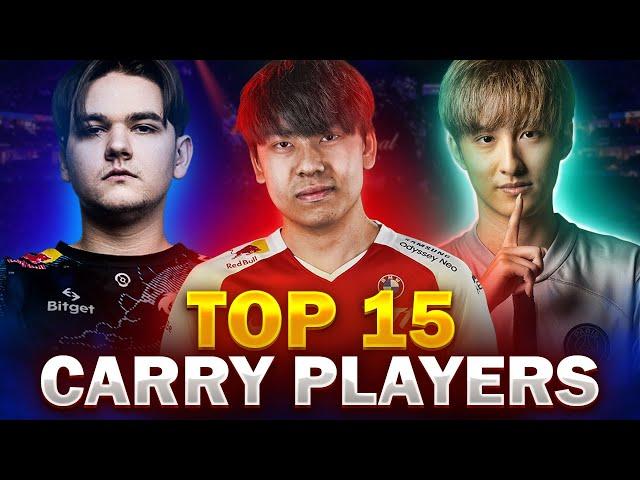 TOP-15 Carry Players with their TOP-1 Play in Dota 2 History