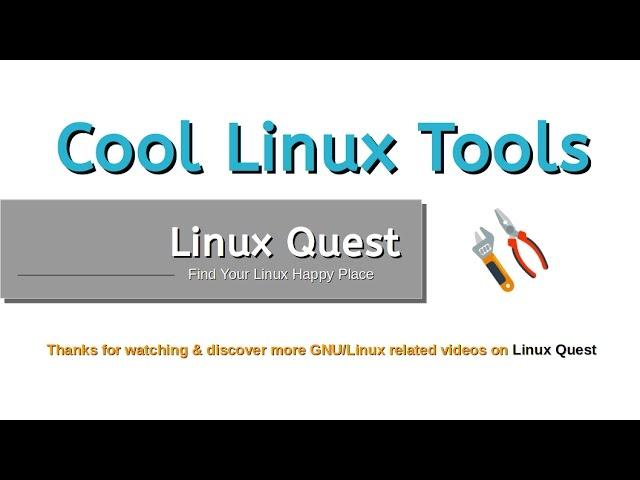 Cool Linux Tools E7 - Quod Libet