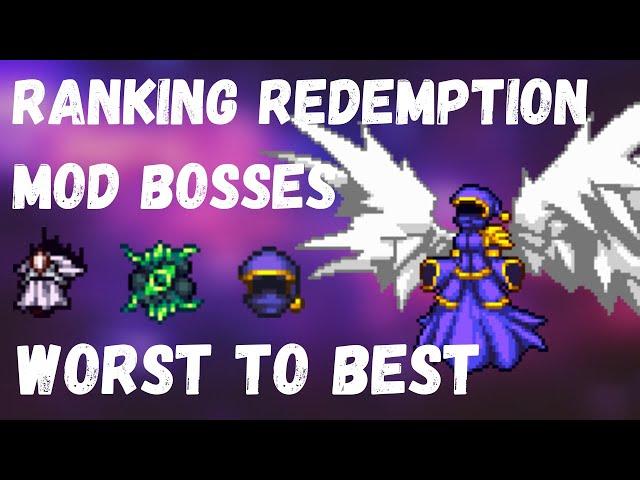 I Ranked All Redemption Mod Bosses in Terraria from WORST to BEST