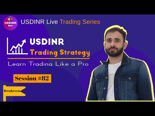 USDINR Live Trading for Beginners Series S82: Patience is the Key | Wait for Target No Matter What