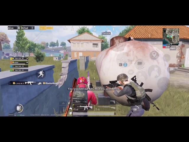 POCO F1 PUBG GAME PLAY /PUBG MONTAGE WITH 60 FPS