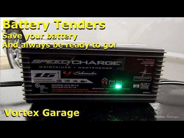 Save Your Battery with a Battery Tender - Vortex Garage