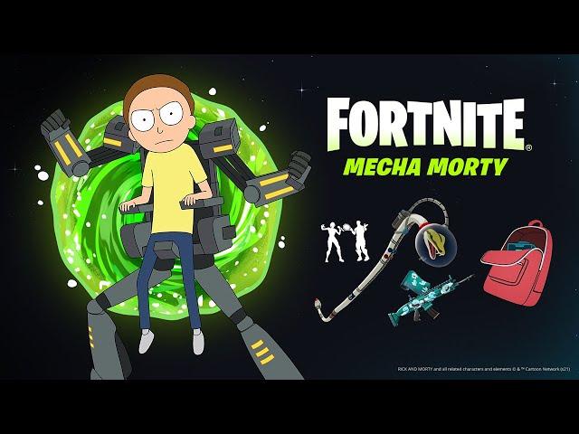 Mecha Morty Joins Rick Sanchez in Fortnite