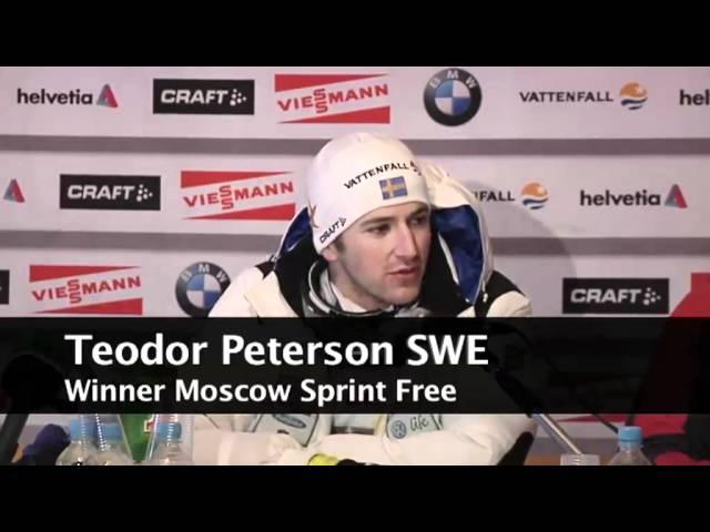 Press conference after sprint free in Moscow