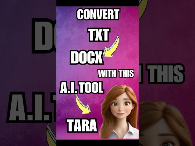 I Converted 10 TXT Files to DOCX in 1 Minute with This AI Tool!