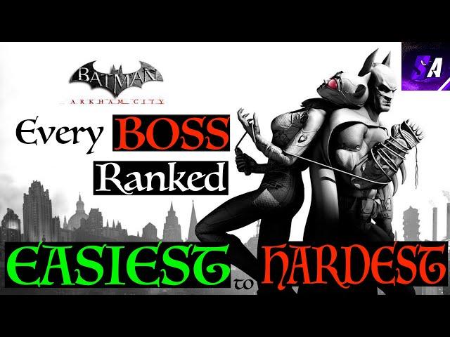 All Batman Arkham City Bosses Ranked Easiest to Hardest