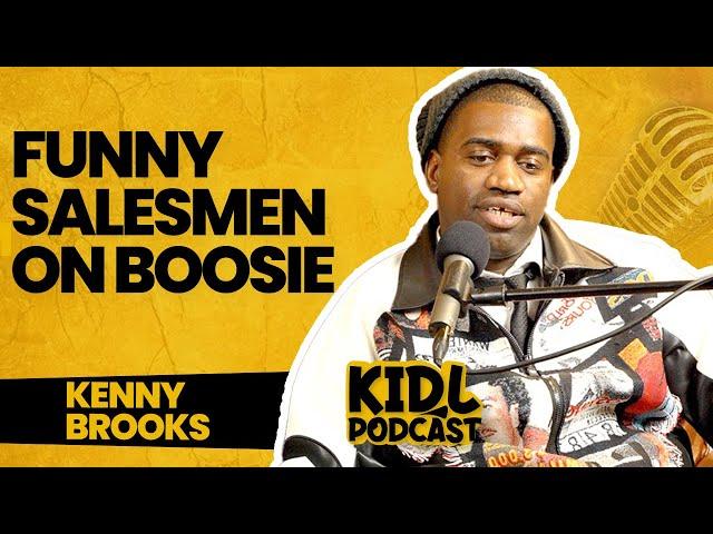 Kenny Brooks on Lil Boosie Trying to Charge Him to Make a Skit, Funny Salesman | Kid L Podcast #337