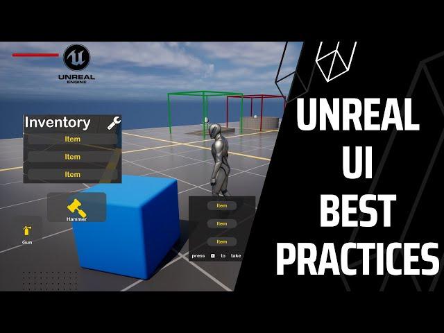 How to create Modular and Scalable UI systems in Unreal Engine