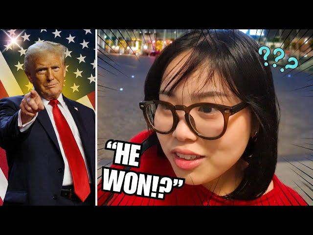 Japanese React to the Election of PRESIDENT TRUMP