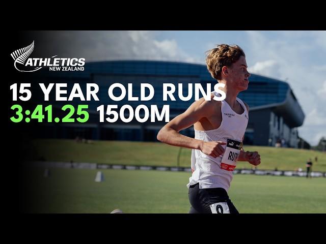 15 Year Old Sam Ruthe Runs 3:41 1500m | Sir Graeme Douglas International 2025