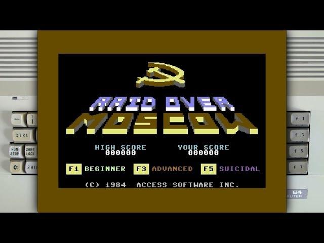 Raid Over Moscow on the Commodore 64