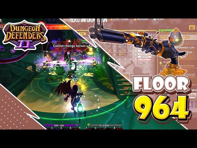 Dungeon Defenders 2 i hate The Lost Temple! Onslaught Floor 964 Uchiha Ryu Annabelle [TH] Tiger_x