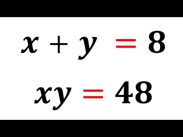 Challenging Math Problem | Just learn this TRICK