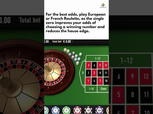 5 Online Roulette Tips to Increase Your Winning Chances #shorts