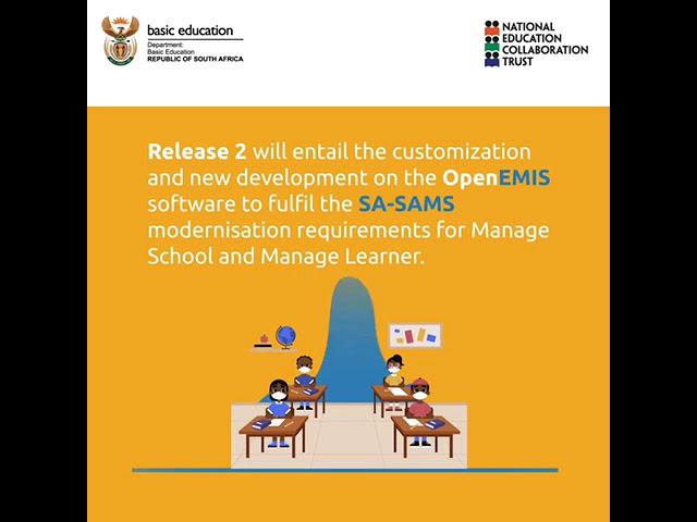 SA-SAMS Modernisation Project Release 2 Update