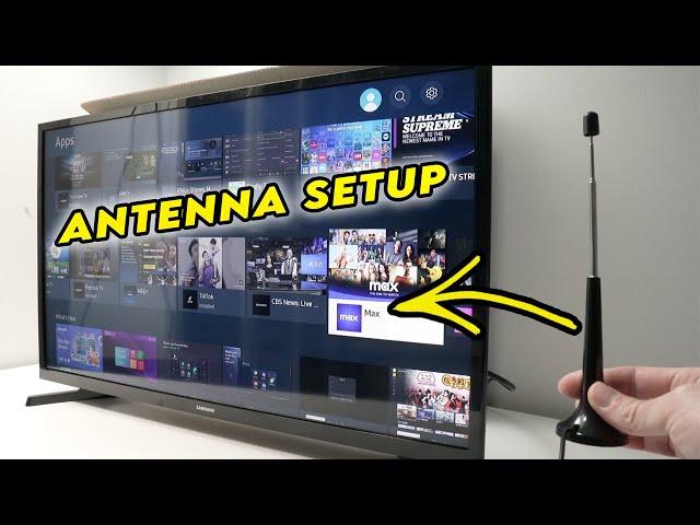 How to Setup an Antenna on a Samsung Smart TV