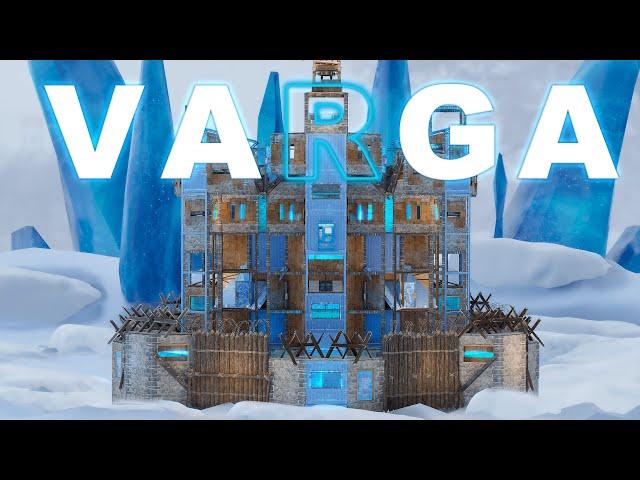 The Varga - Expanded 4x4 Base - 90 Rocket Offline - SIMPLE & FAST to Build - RUST Base Designs 2023