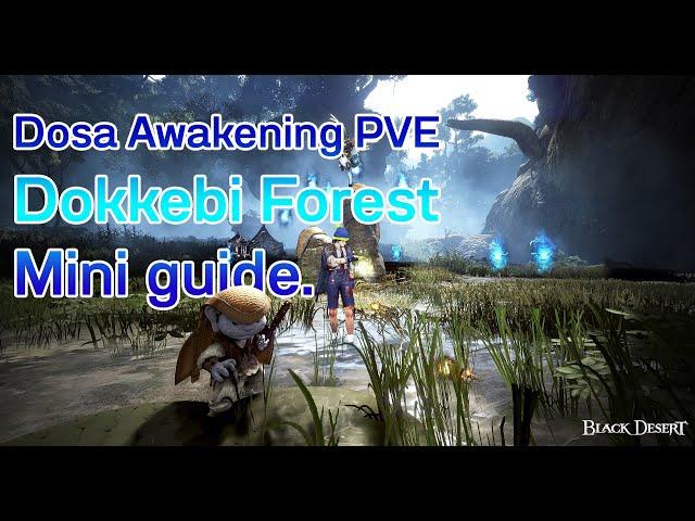 Dosa Awakening PVE [Dokkebi Forest] Mini guide - Black Desert.