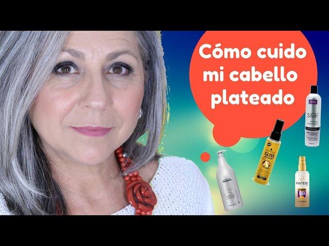 CÓMO CUIDO MI CABELLO PLATEADO  //  Makeupmasde40